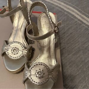 Jack Rogers, champagne wedges